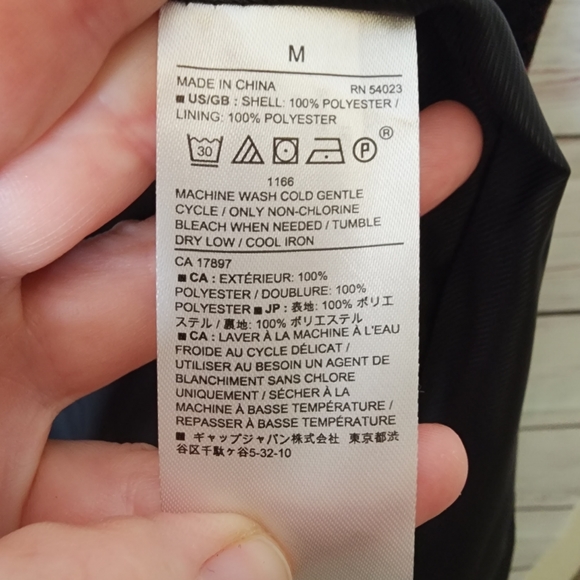 Banana Republic NWT Red Plaid Shacket Flannel Feel ...Size Medium - Picture 7 of 11